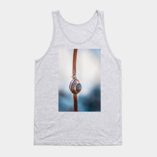 Hang Tight! Snail Shell Photograph Tank Top